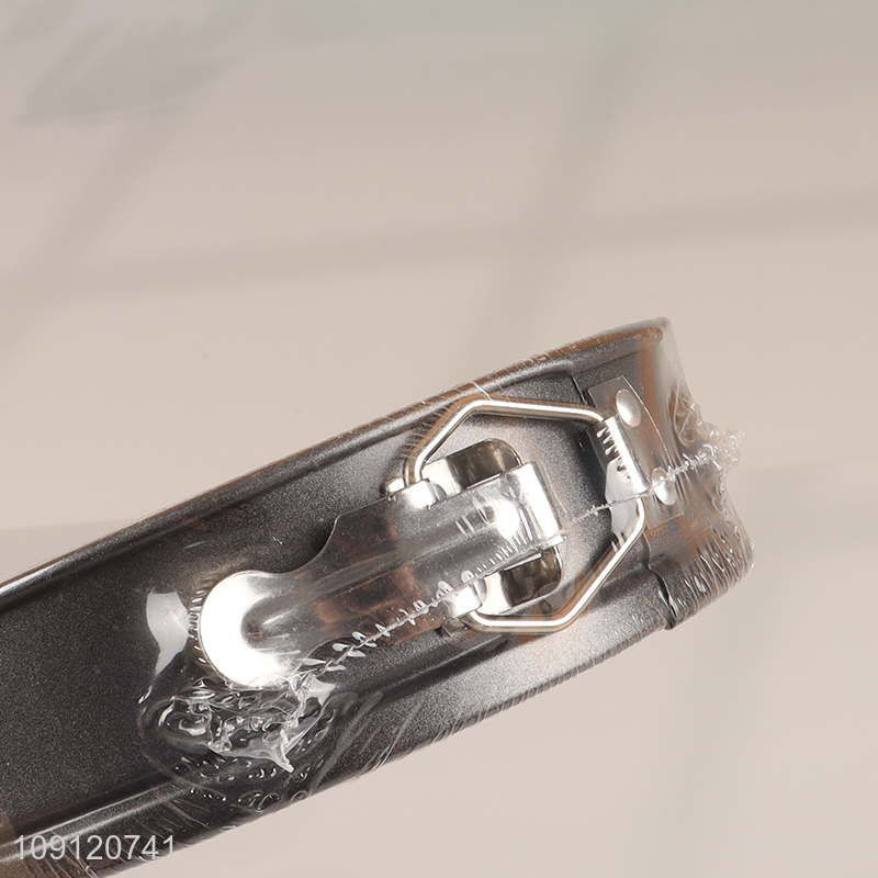 Good Quality 3PCS Round Carbon Steel Springform Pans Cake Baking Pans