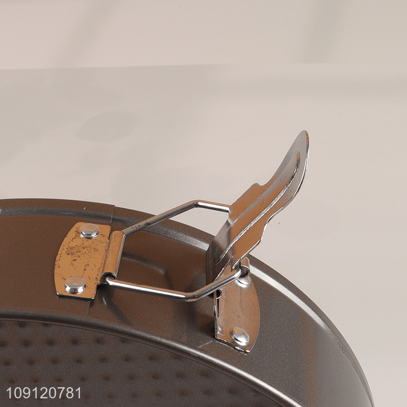 Wholesale 2-In-1 Non-Stick Carbon Steel Springform Pan with Removable Bottom