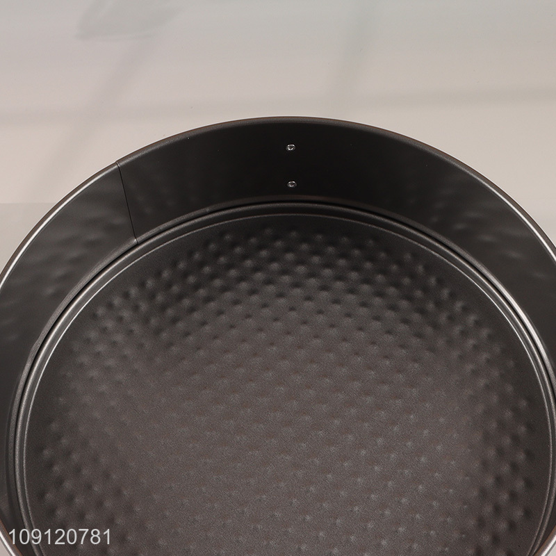 Wholesale 2-In-1 Non-Stick Carbon Steel Springform Pan with Removable Bottom