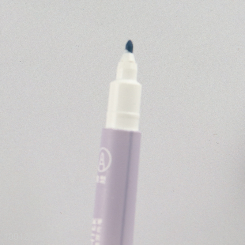 Hot selling non-toxic school students stationery highlighter pen set