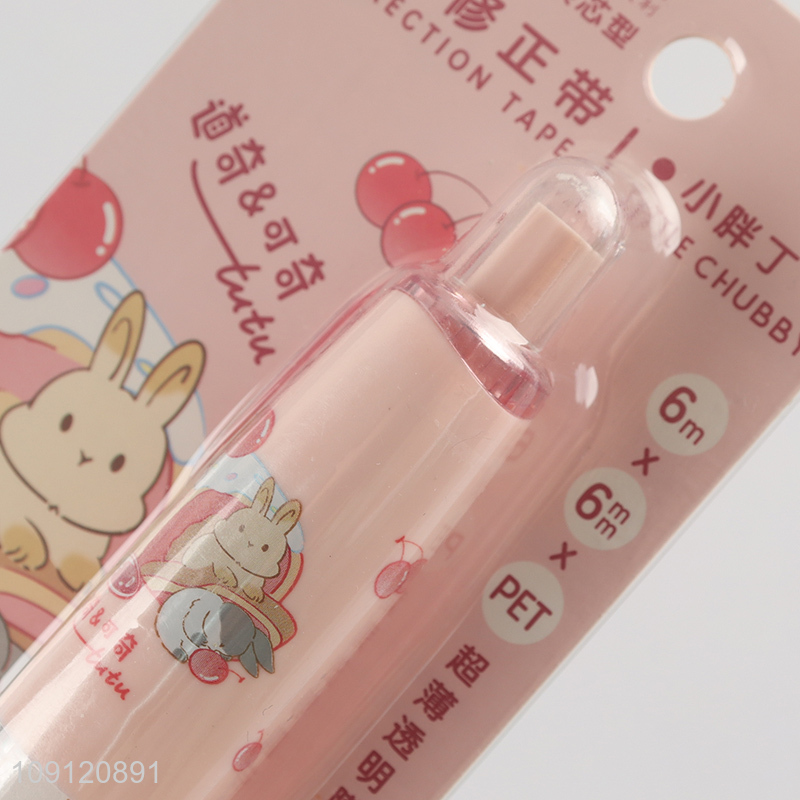 Most popular cartoon rotating head smart correction tape for school students