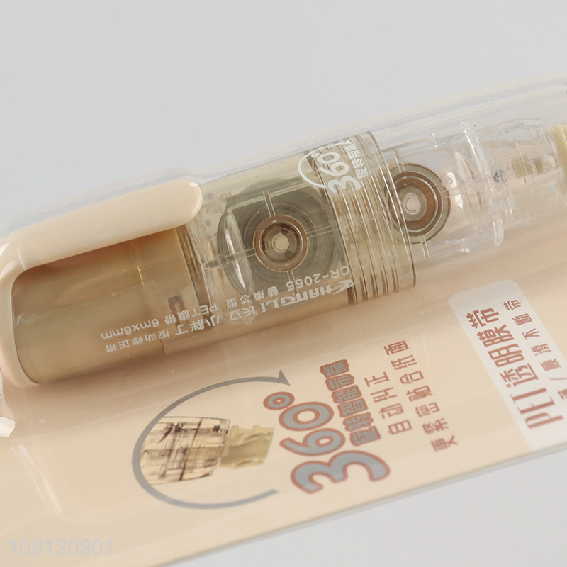 Latest products school students rotating head correction tape for sale