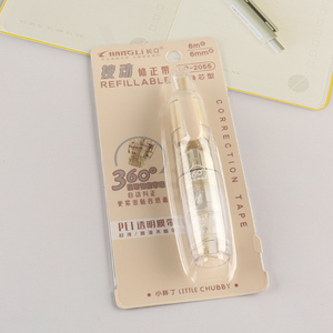 Latest products school students rotating head correction tape for sale