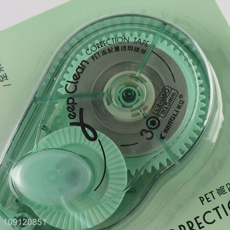Good selling non-toxic 30m*5mm PET correction tape for school students