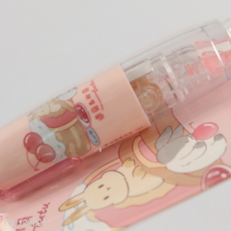 Most popular cartoon rotating head smart correction tape for school students