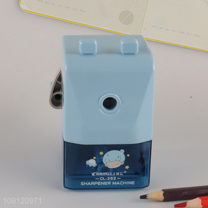 China products cartoon school students stationery pencil sharpener machine