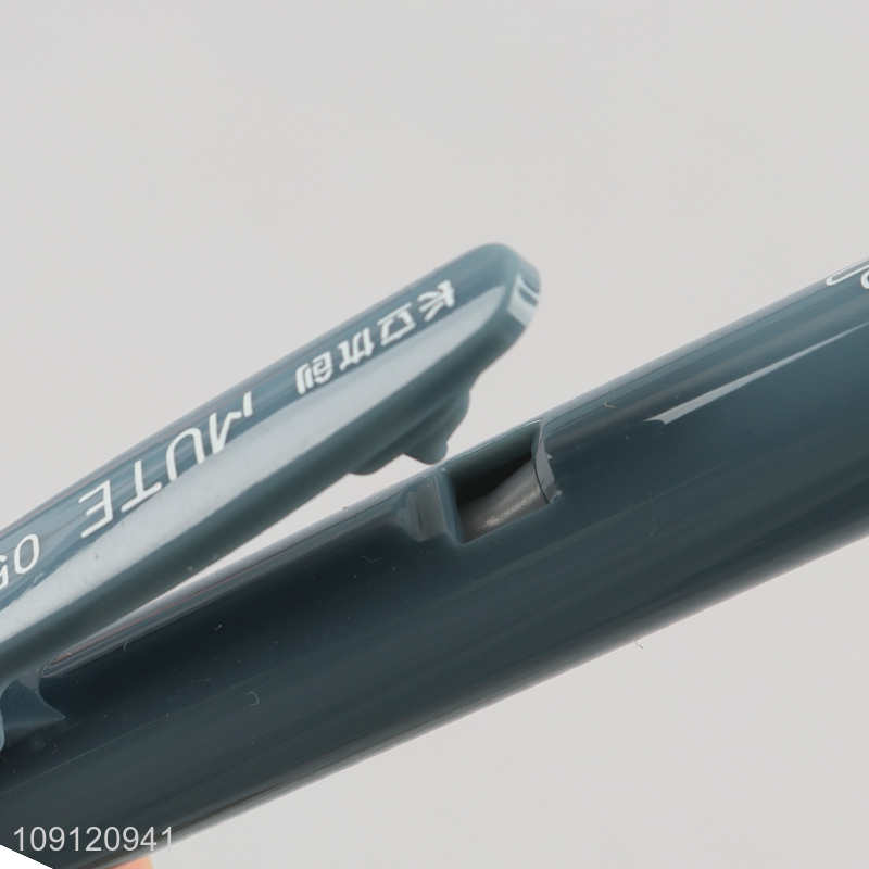 China wholesale 12pcs black 0.5mm school office writing pen ballpoint pen