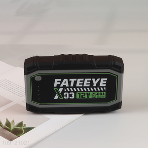 New Product Portable Car Battery Jump Starter Power Bank with USB Output