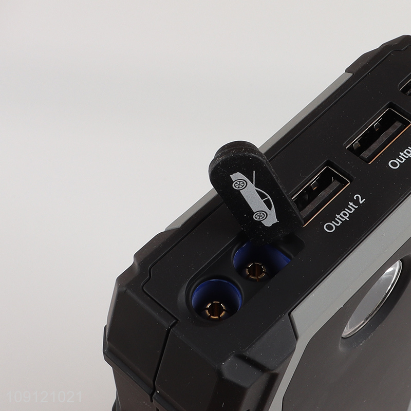 New Product Portable Car Battery Jump Starter Power Bank with USB Output