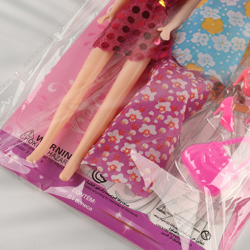 Good selling girls princess doll 11inch fashion doll beauty doll set toys