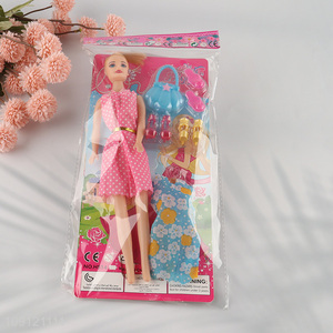 China products 11inch girls kids fashion doll beauty doll set toys