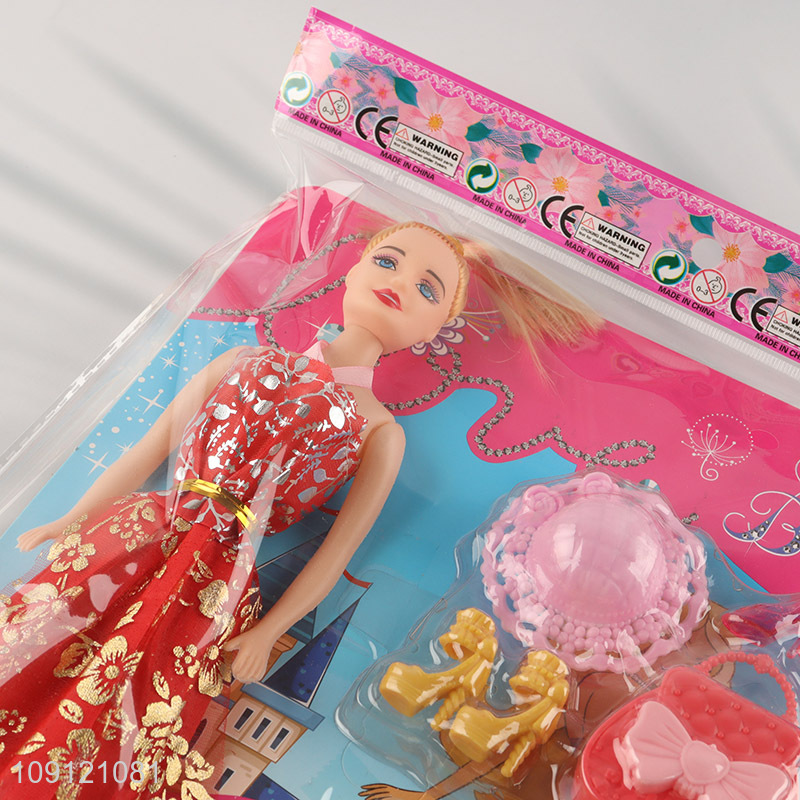 Latest products 11inch girls princess doll fashion doll beauty doll set toys