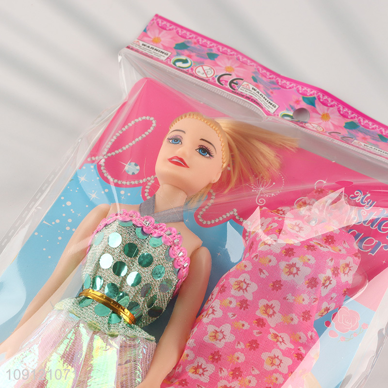 New arrival children 11inch fashion doll beauty doll set toys for girls