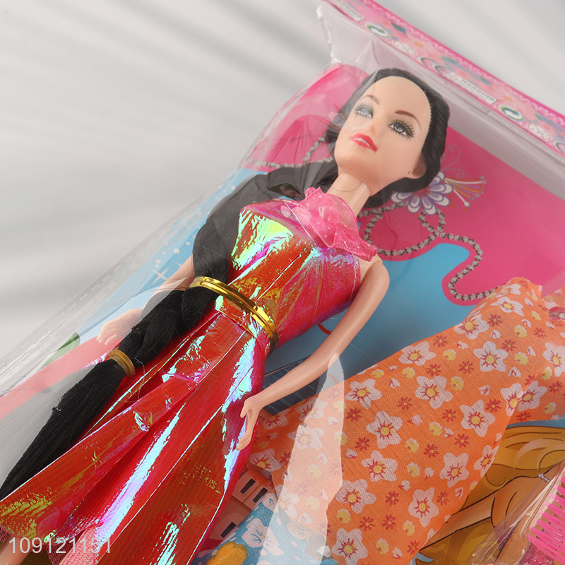 Good quality 11inch beauty doll dressing doll fashion doll for girls kids