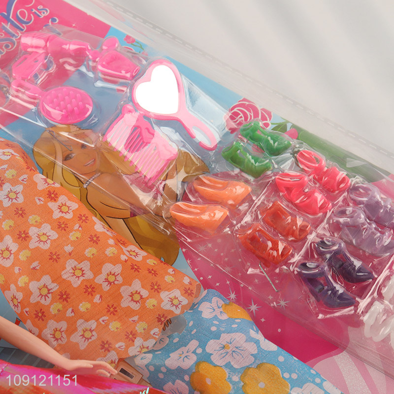 Good quality 11inch beauty doll dressing doll fashion doll for girls kids