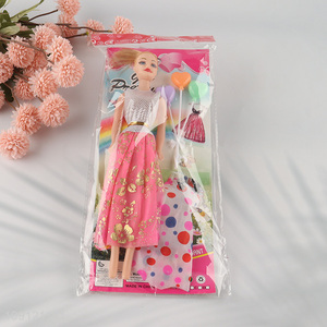 Latest design 11inch beauty doll dressing doll fashion doll toys set