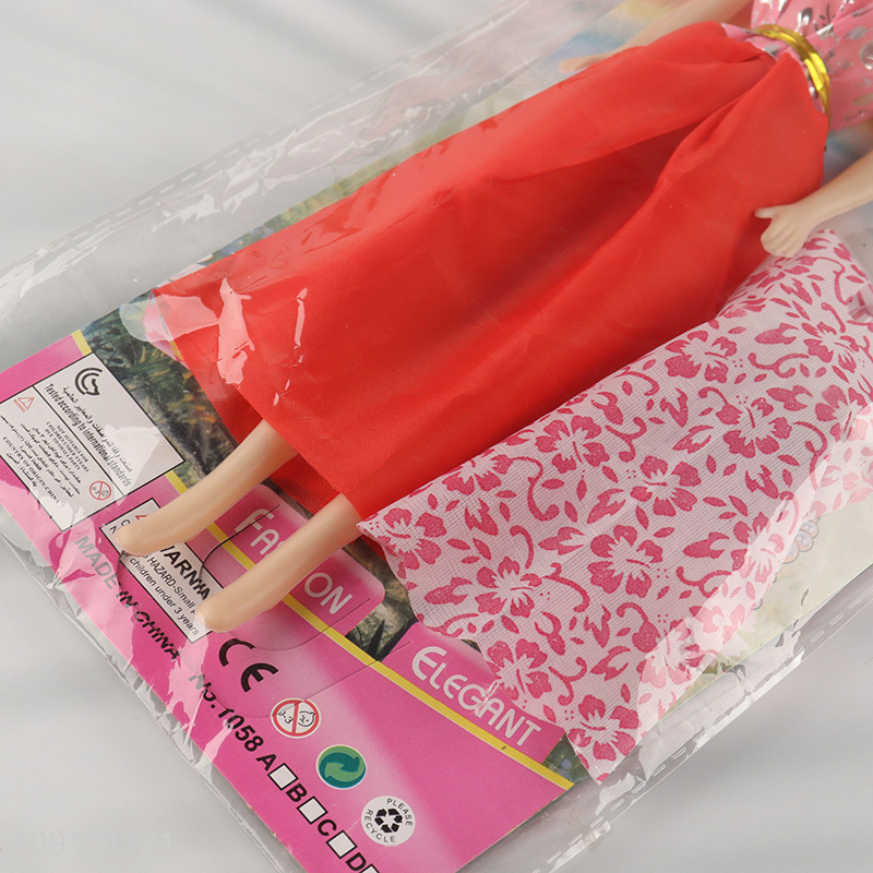 Top quality fashion doll beauty doll dressing doll for girls kids