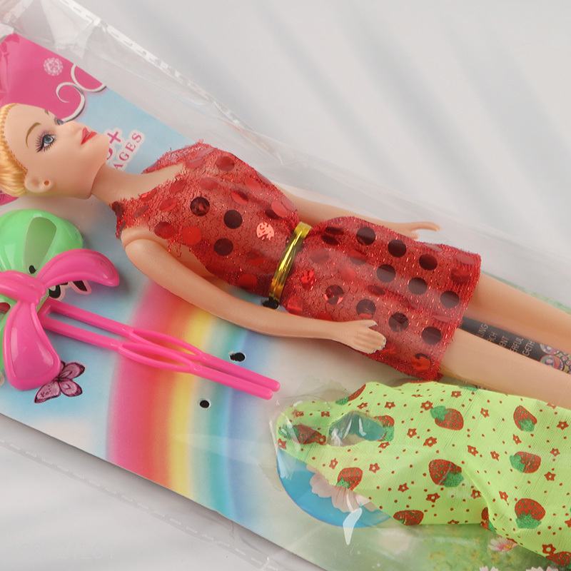 Hot products 11inch fashion doll beauty doll dressing doll for kids