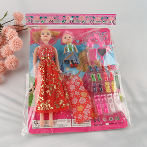 New style beauty doll dressing doll girls kids princess doll set