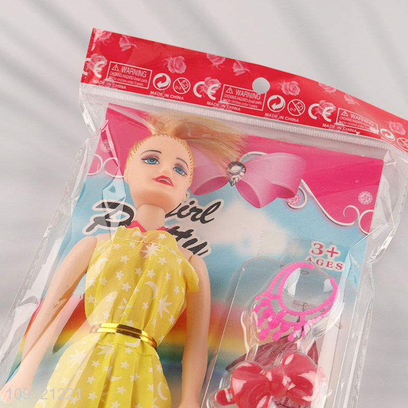 Good price 11inch girls kids beauty doll dressing doll toys for sale