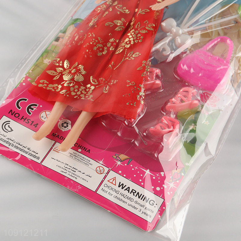 Hot items 11inch beauty doll dressing doll fashion doll for children