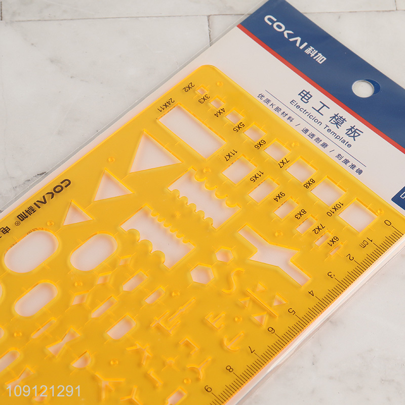 China products professional drawing template ruler electricion template