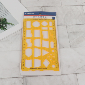 High quality plastic professional data processing template ruler