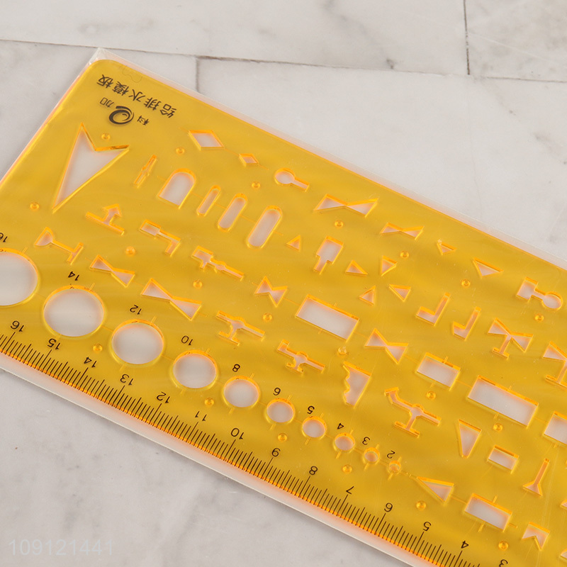 Online wholesale professional plastic drain template ruler