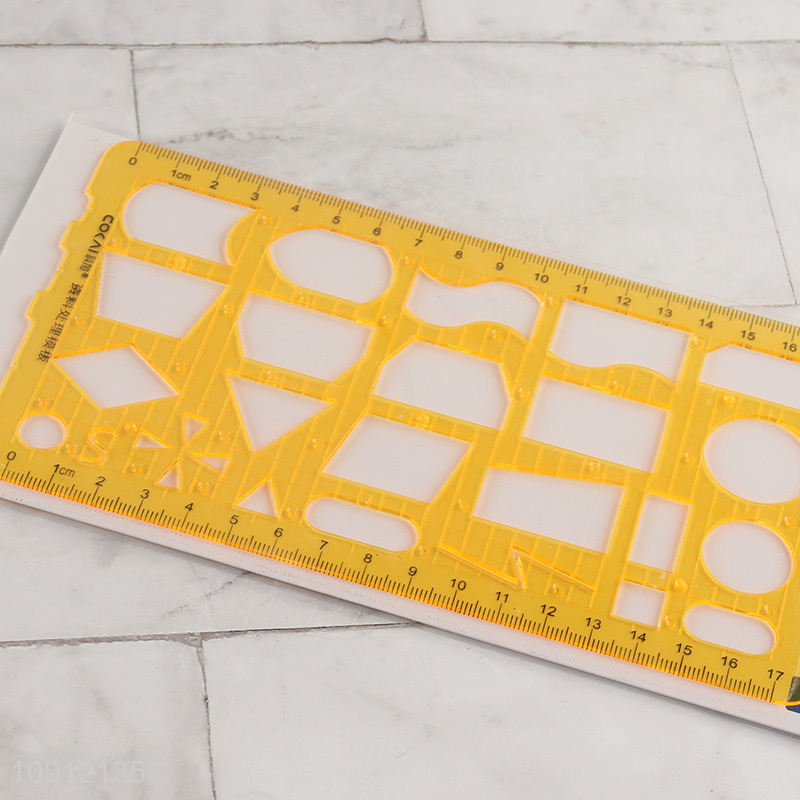 High quality plastic professional data processing template ruler