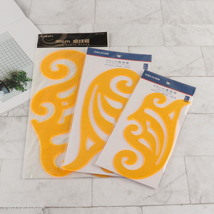 Online wholesale multifunctional plastic professional curve board ruler