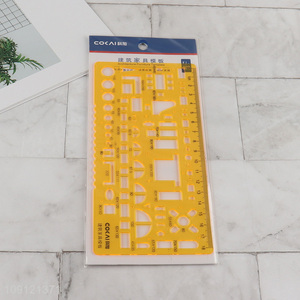 New product plastic professional architecture furniture template ruler wholesale