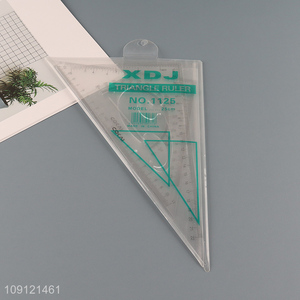 Top products plastic professional school office triangle ruler set