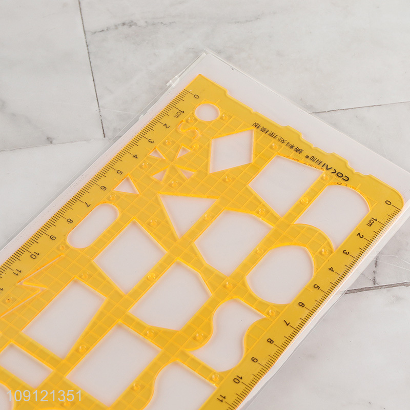 High quality plastic professional data processing template ruler