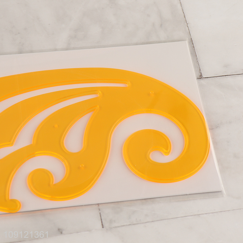 Online wholesale multifunctional plastic professional curve board ruler