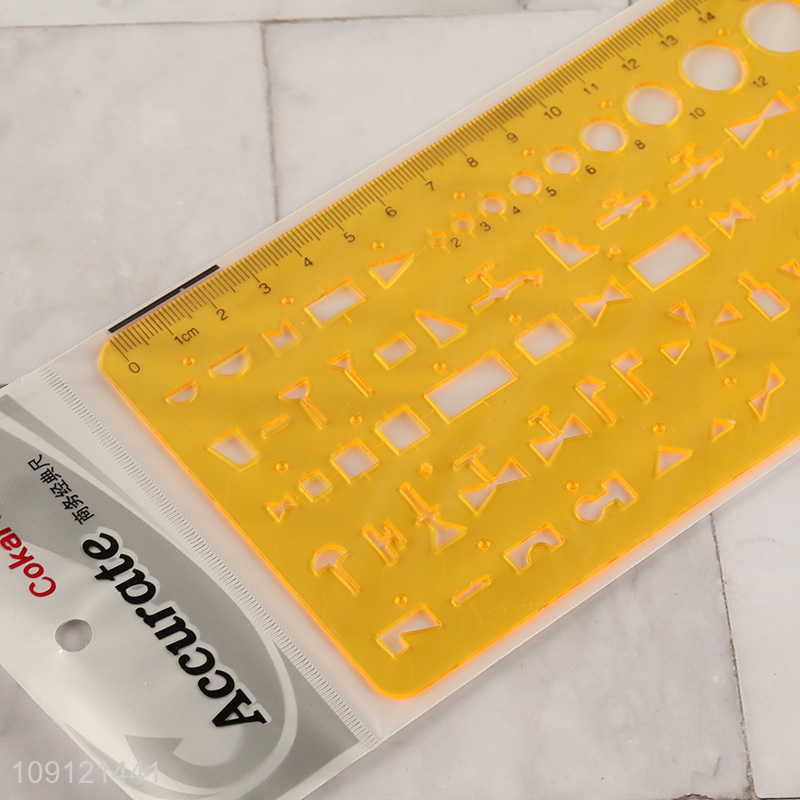 Online wholesale professional plastic drain template ruler