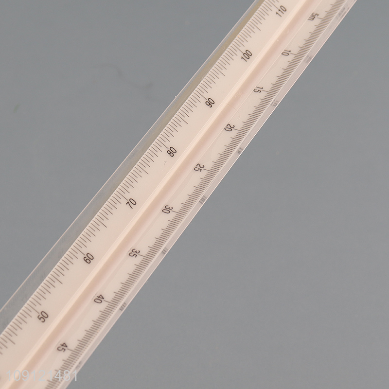 Most popular professional geometric drafting engineering triangular scale ruler