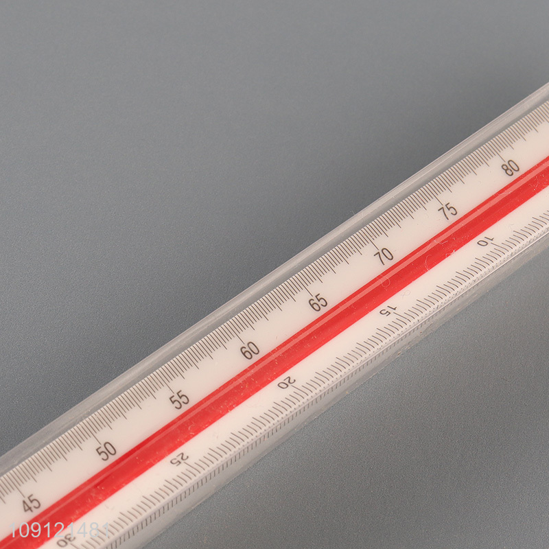 Most popular professional geometric drafting engineering triangular scale ruler