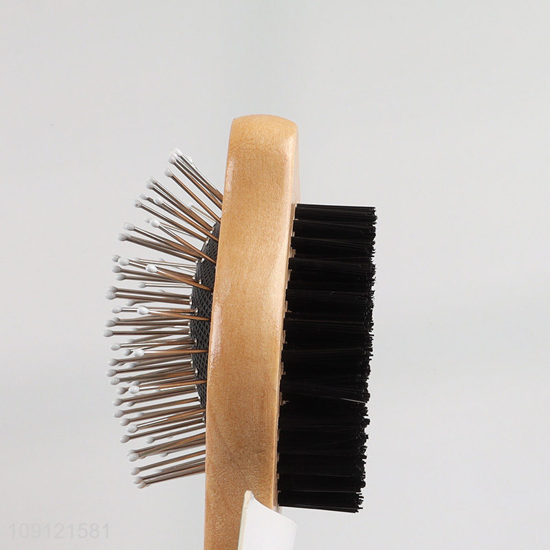 Good Quality Double Sided Dog Cat Grooming Brush Pet Slicker Brush