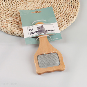 China Imports Pet Grooming Brush Dog Slicker Brush Grooming Tools