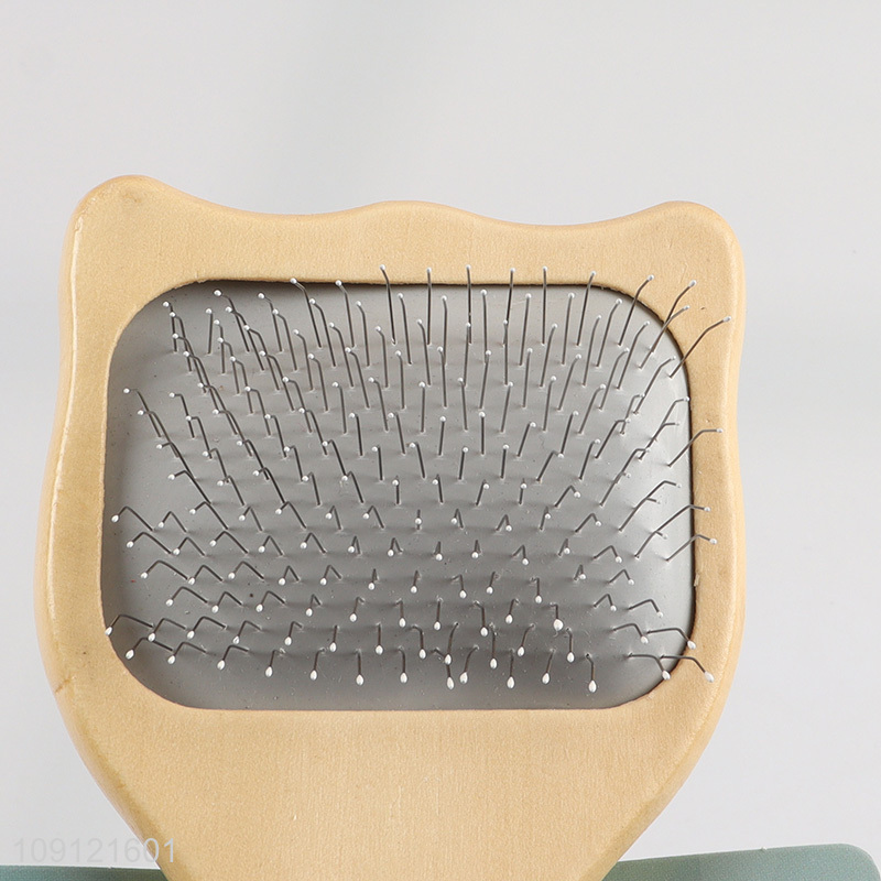 Factory Supply Double Sided Pet Dog Slicker Brush for Shedding Grooming