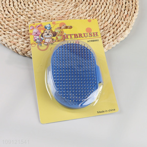 Factory Price Dogs Cats Grooming Brush Massage Comb with Adjustable Handle