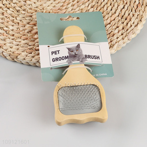 Factory Supply Double Sided Pet Dog Slicker Brush for Shedding Grooming