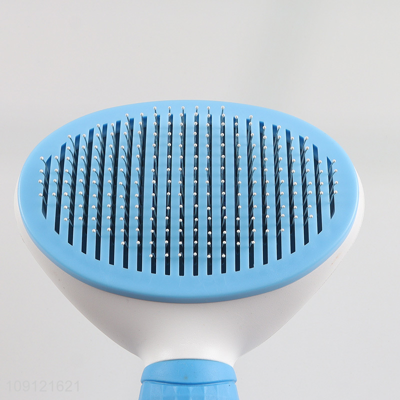 Wholesale Self Cleaning Slicker Brush Pet Grooming Brush for Dogs Cats