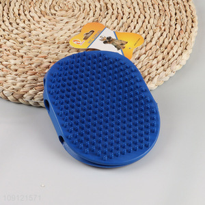 New Arrival Dog Bath Brush Pet Soothing Comb for Wet and Dry Use
