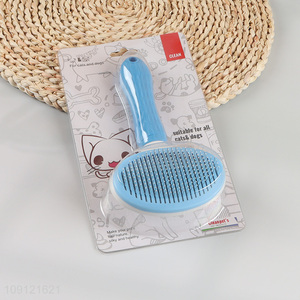 Wholesale Self Cleaning Slicker Brush Pet Grooming Brush for Dogs Cats