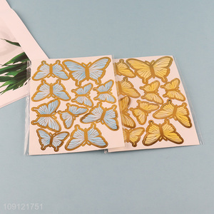 China factory 3d butterfly cake topper cupcake decoration for sale