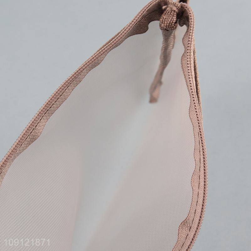 Top selling clear school students stationery pencil bag wholesale