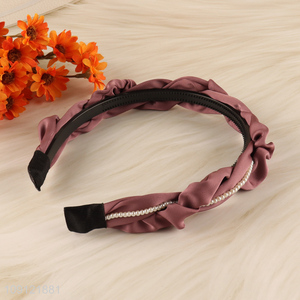 China products ladies fashionable hair accessories hair hoop for sale