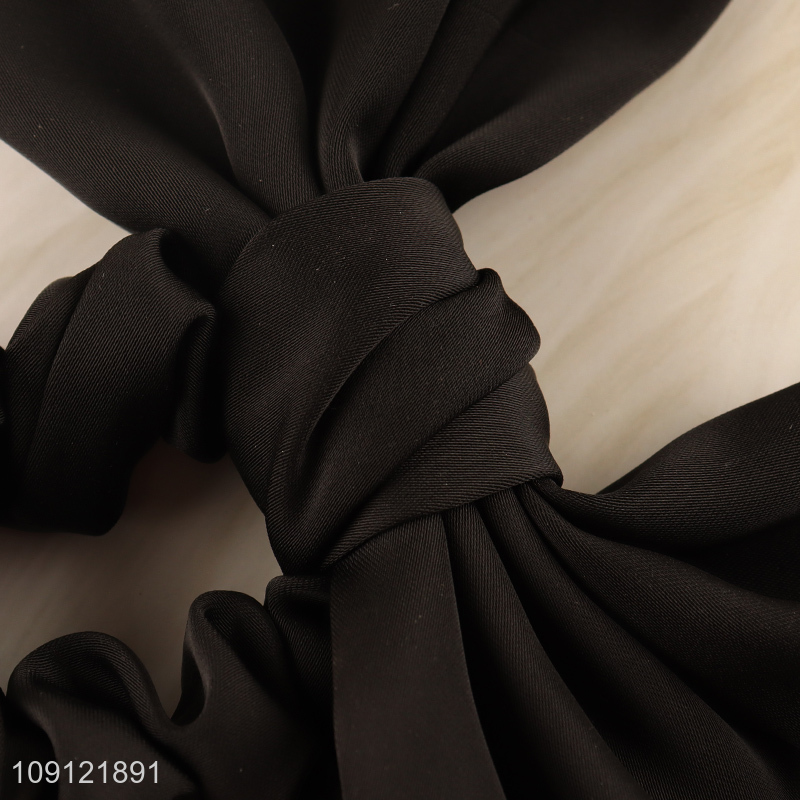 Popular products black fashion bowknot hair band hair accessories for girls