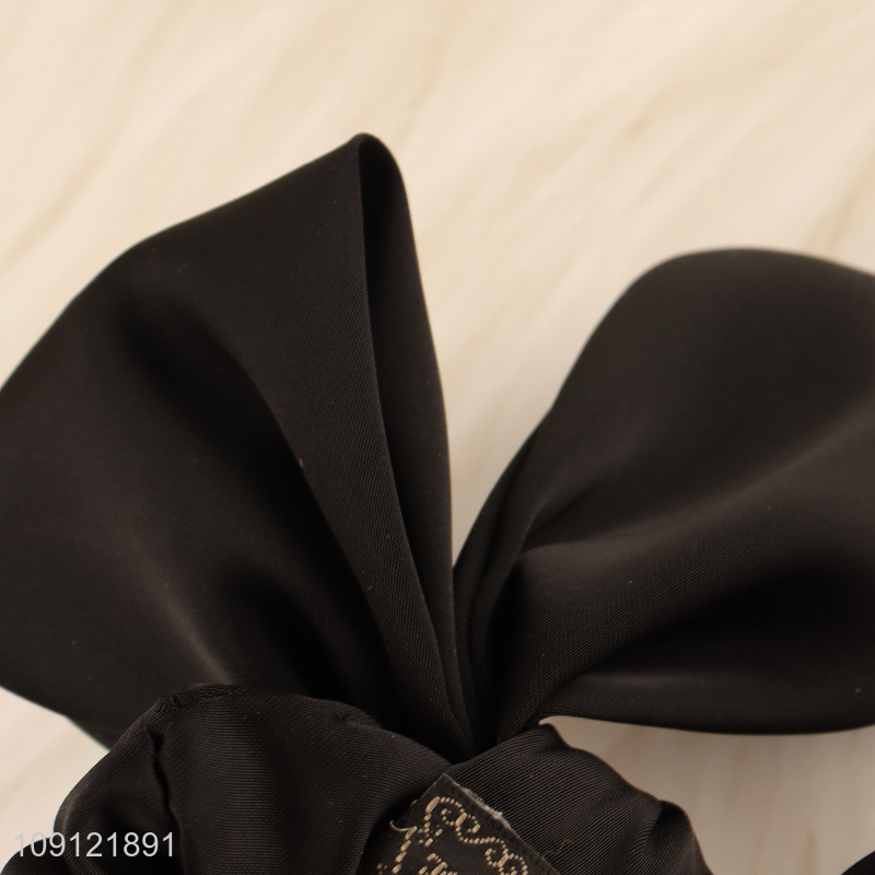 Popular products black fashion bowknot hair band hair accessories for girls